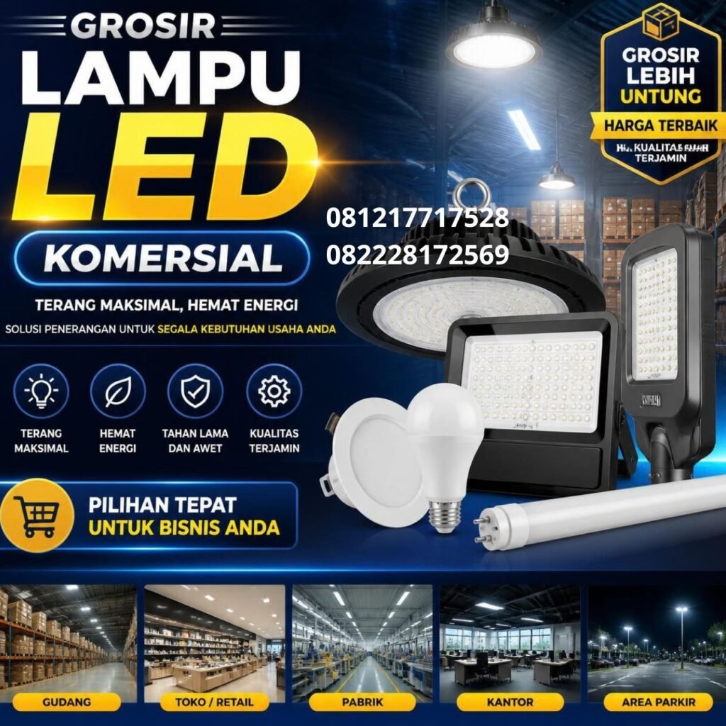Grosir lampu LED komersial