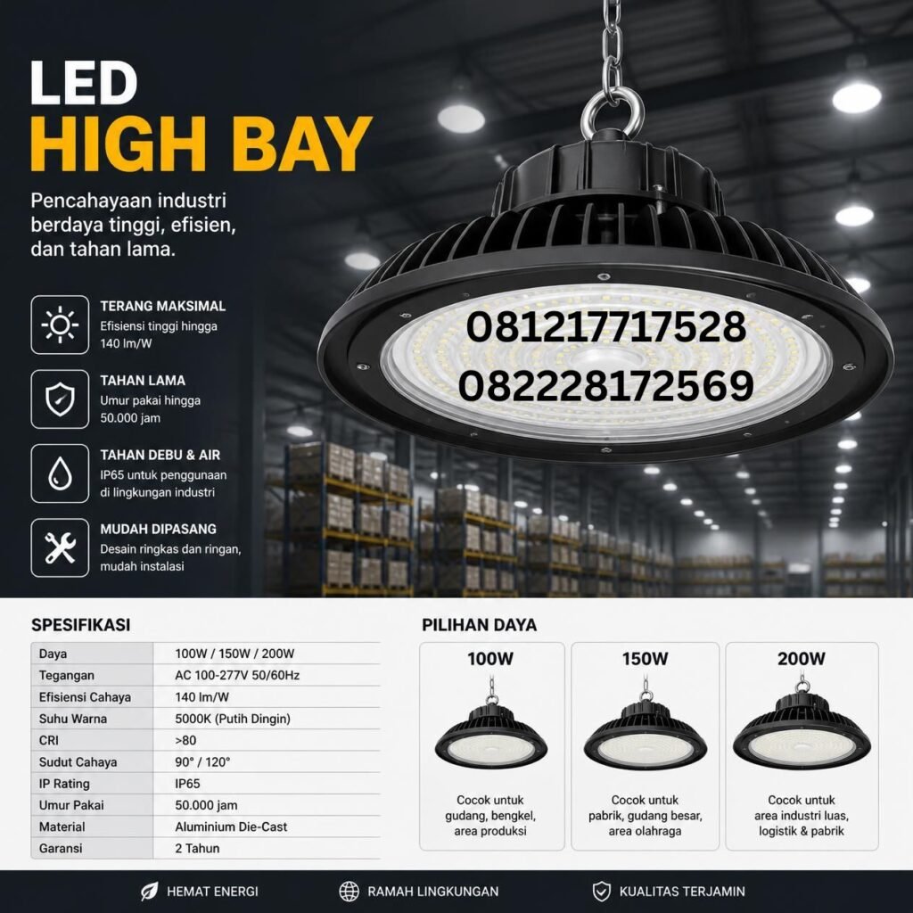 Harga Lampu High Bay