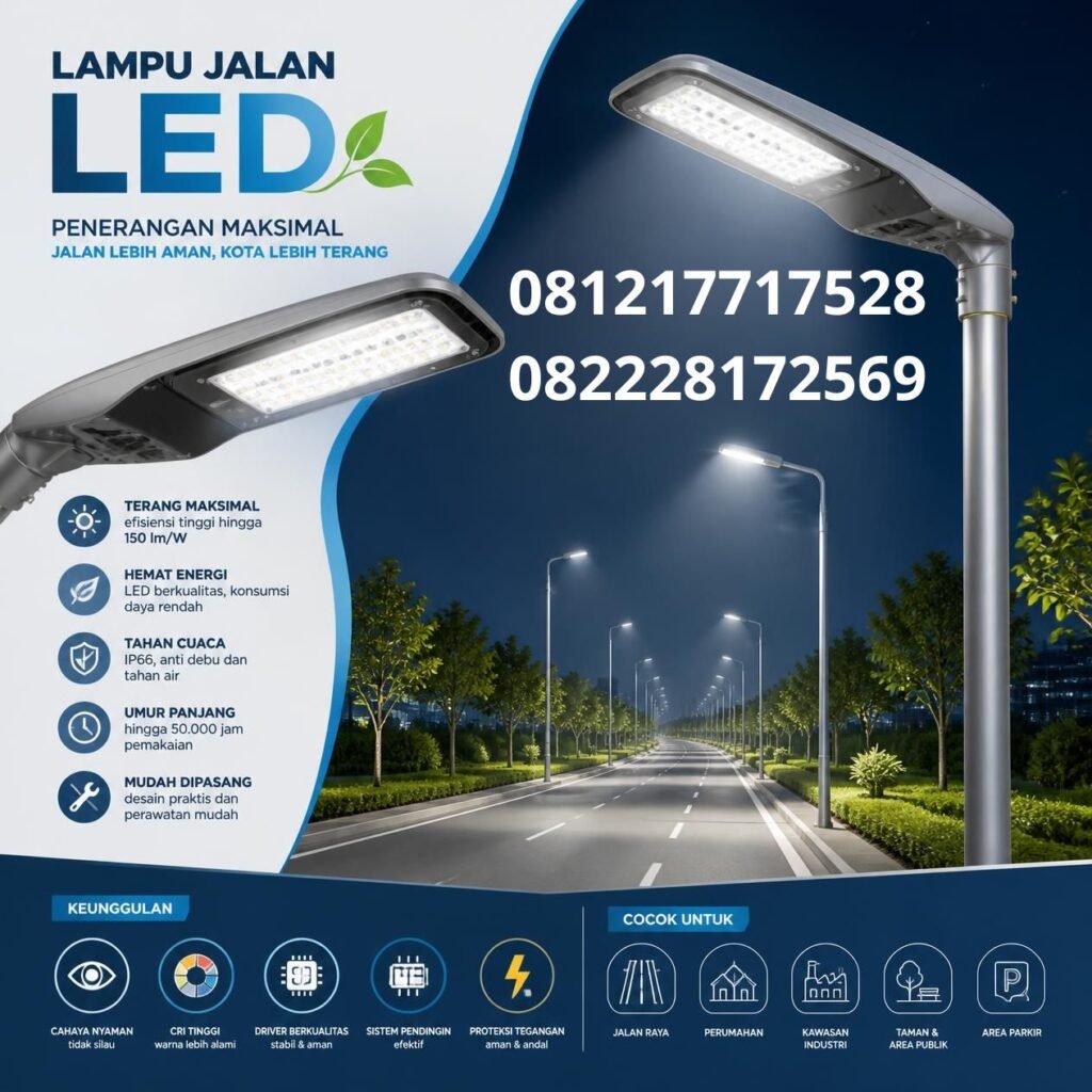 Harga Lampu Jalan LED Proyek