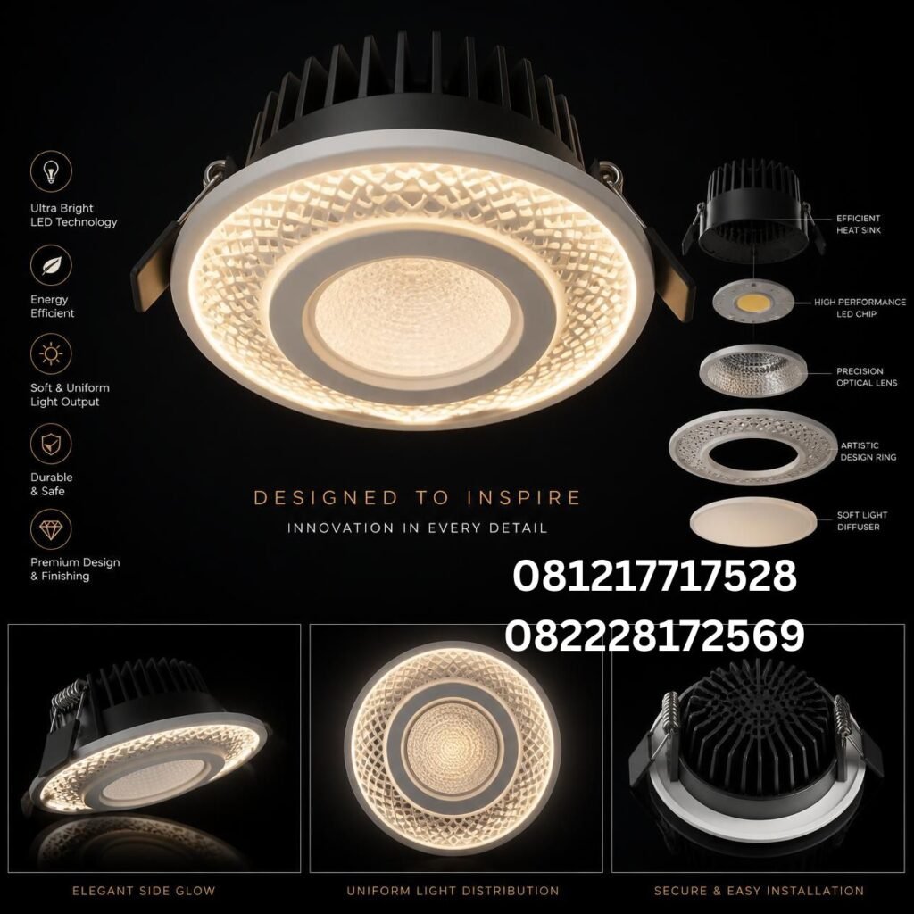 Harga Lampu LED Downlight Custom