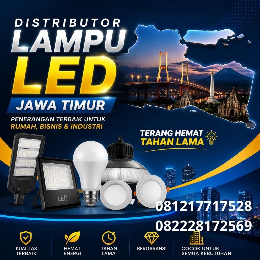Harga lampu LED Jawa Timur