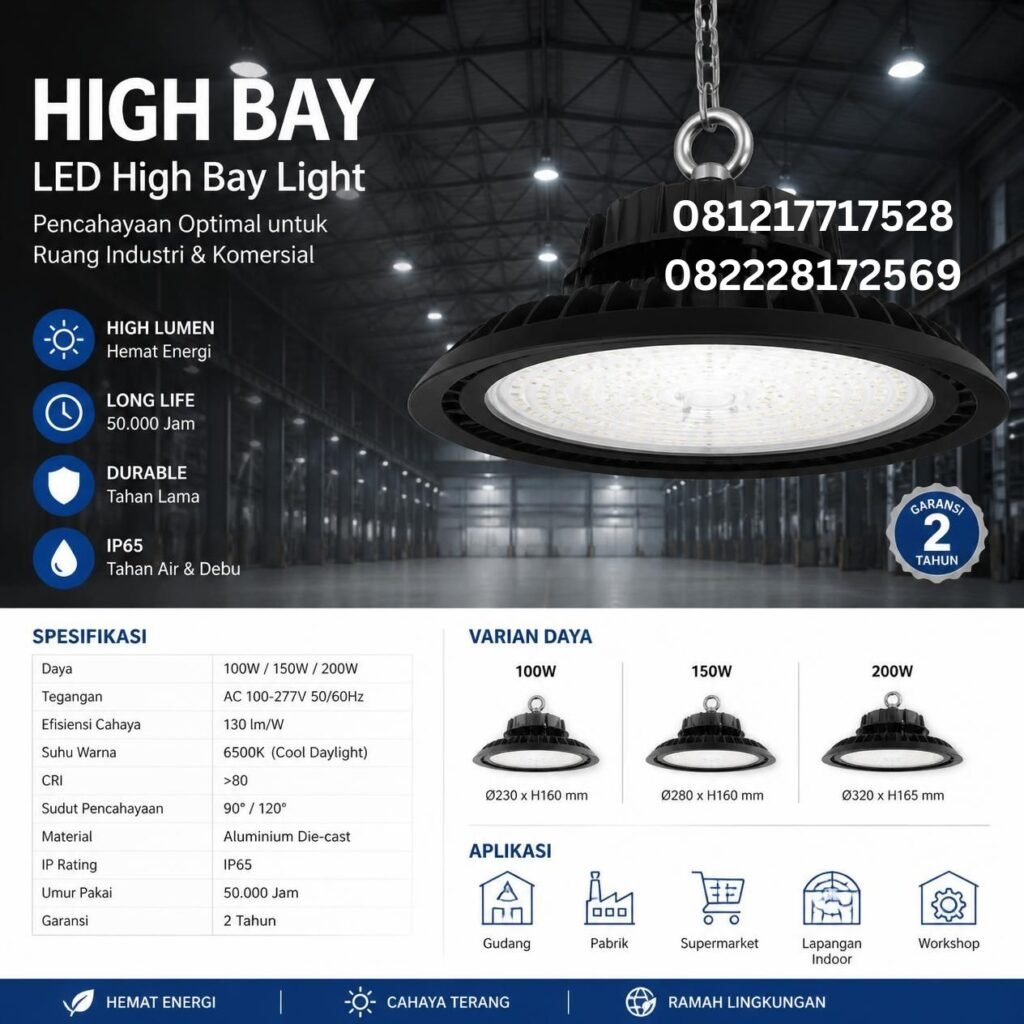 Jual Lampu High Bay