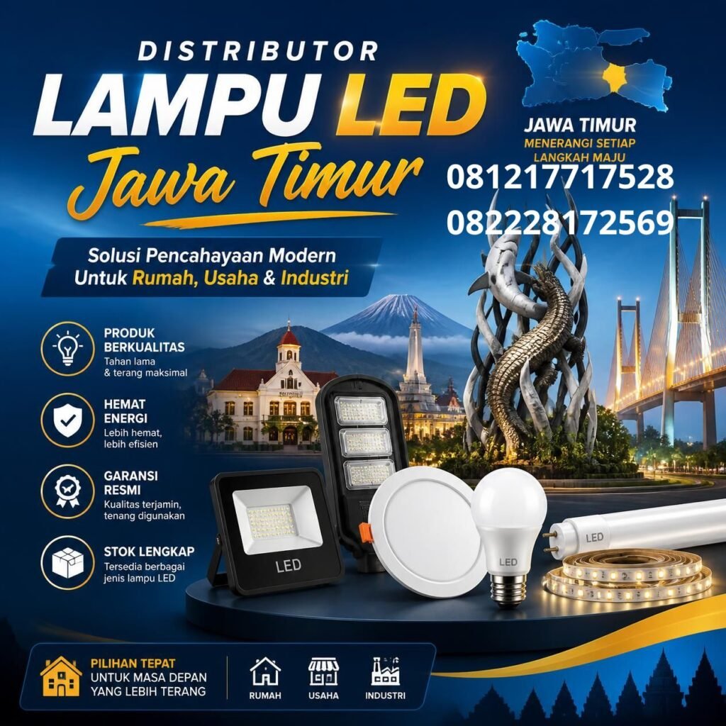 Jual lampu LED Jawa Timur