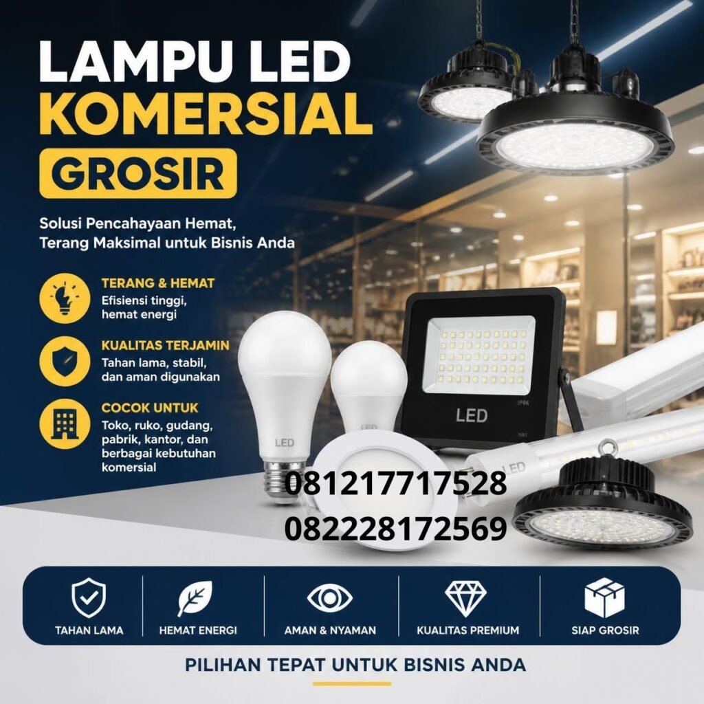 Jual lampu LED komersial