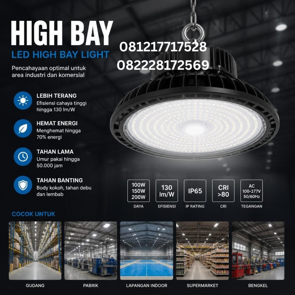 Lampu High Bay Industri