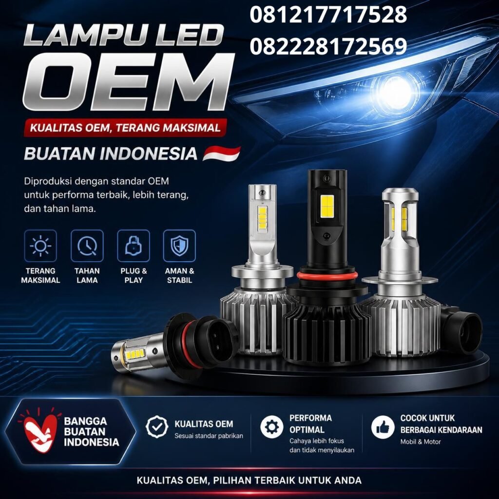 Lampu LED Custom Indonesia