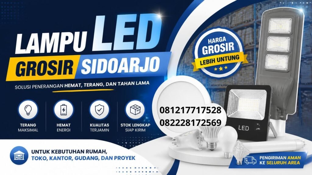 Lampu LED Grosir Sidoarjo