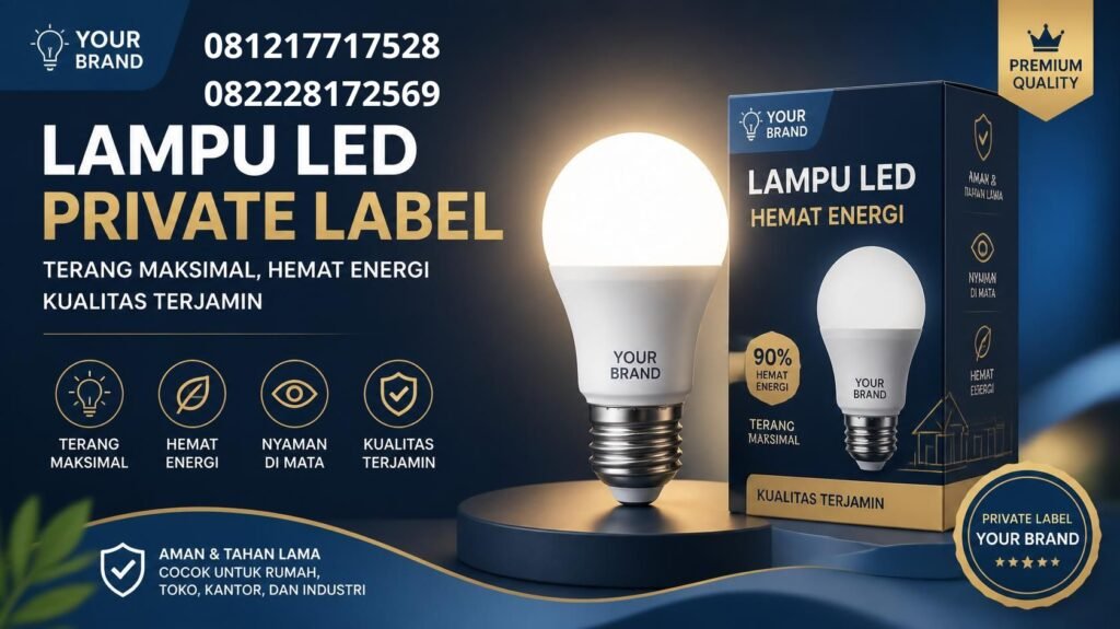 Lampu LED Private Label