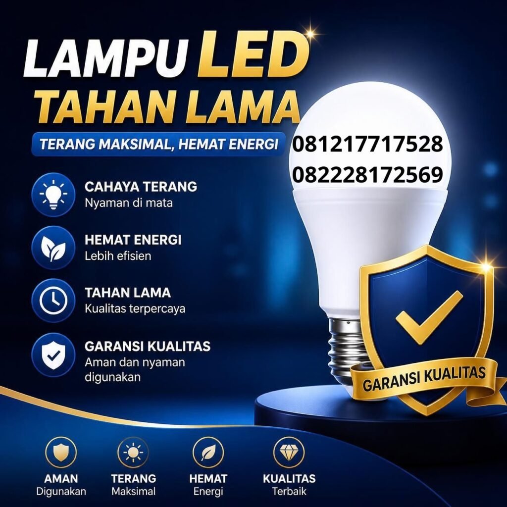 Lampu LED berkualitas bergaransi
