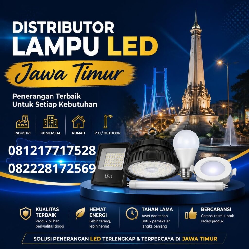 Lampu LED industri Jawa Timur
