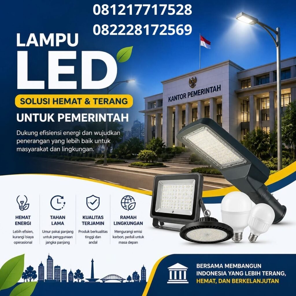 Lampu LED untuk Instansi Pemerintah