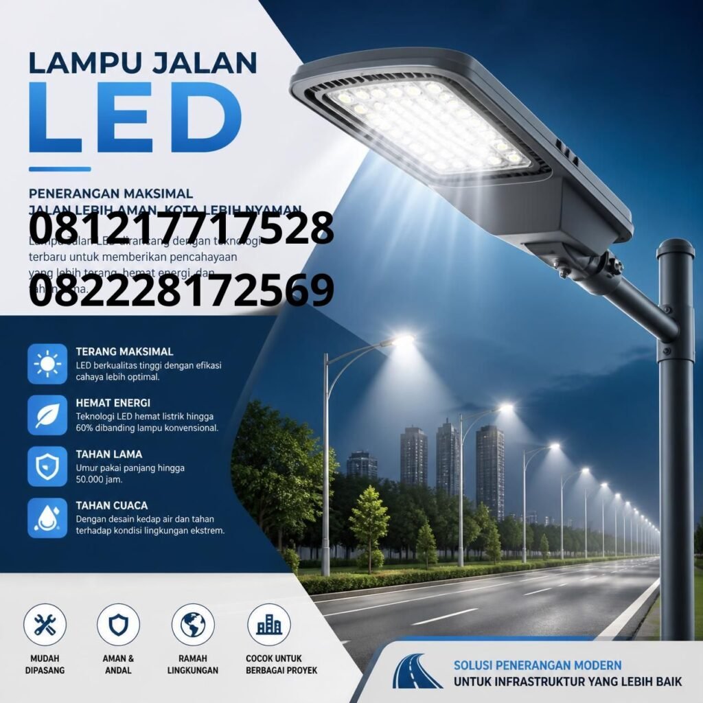 Lampu PJU LED Untuk Proyek