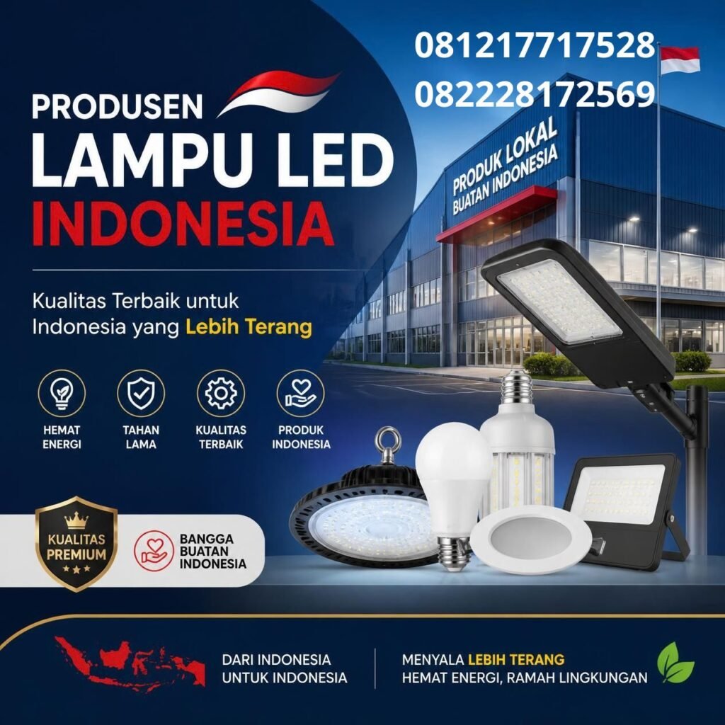 Manufacturer Lampu LED Indonesia