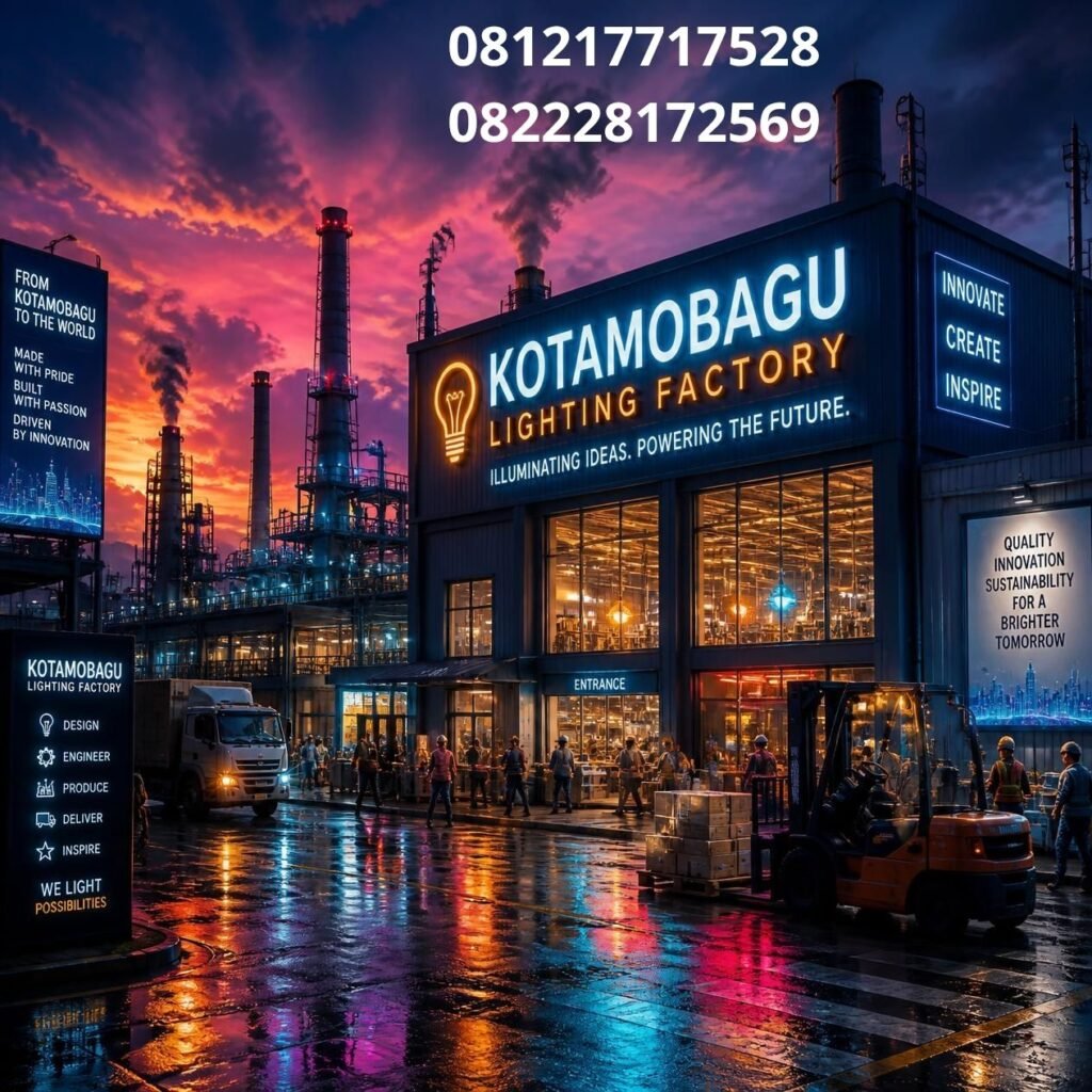 Pabrik Lampu Kotamobagu Profesional