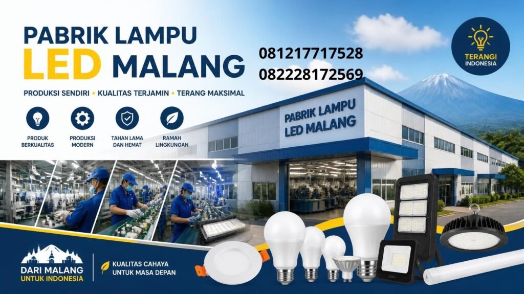 Pabrik Lampu LED Malang