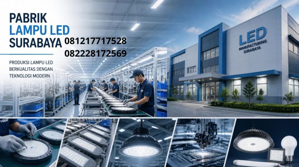 Pabrik lampu LED Surabaya