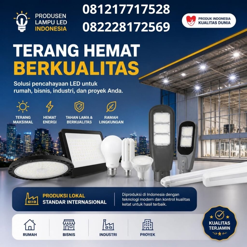 Produsen Lampu LED Industri