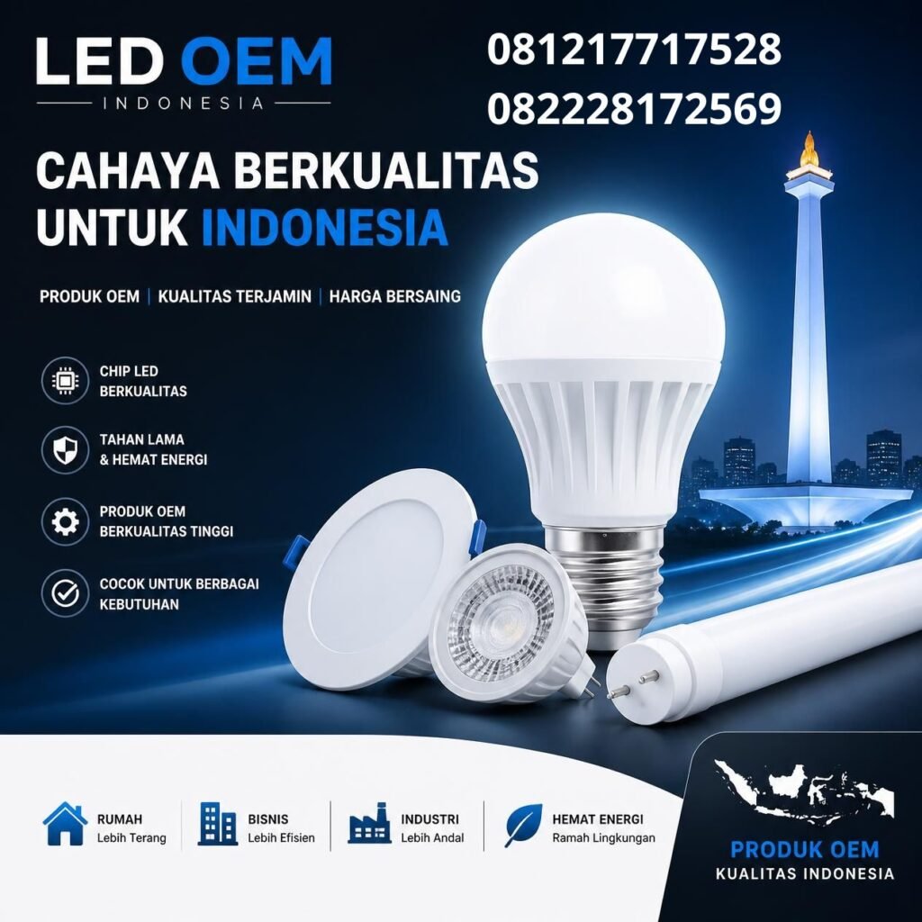 Produsen Lampu LED OEM Indonesia
