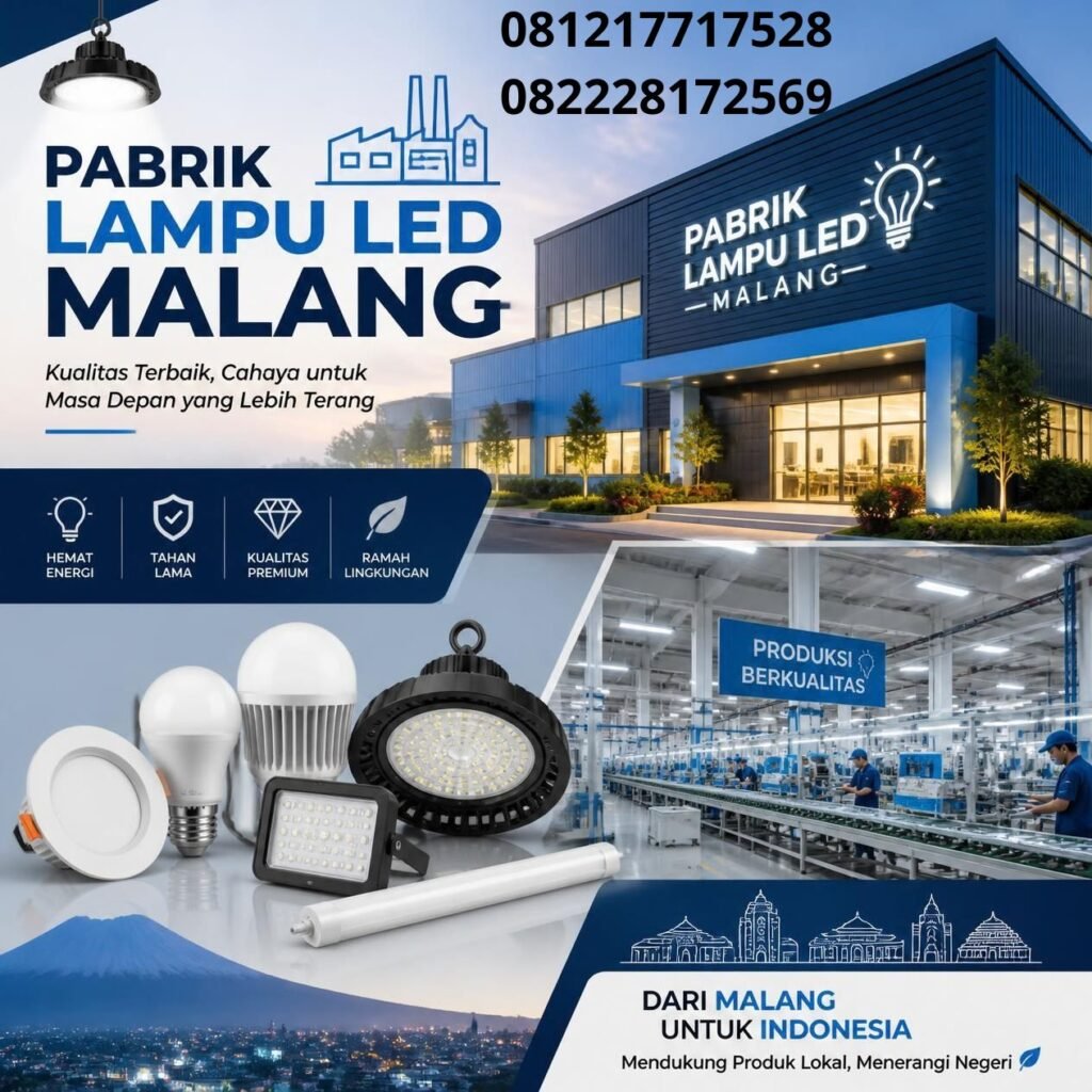 Supplier Lampu LED Malang