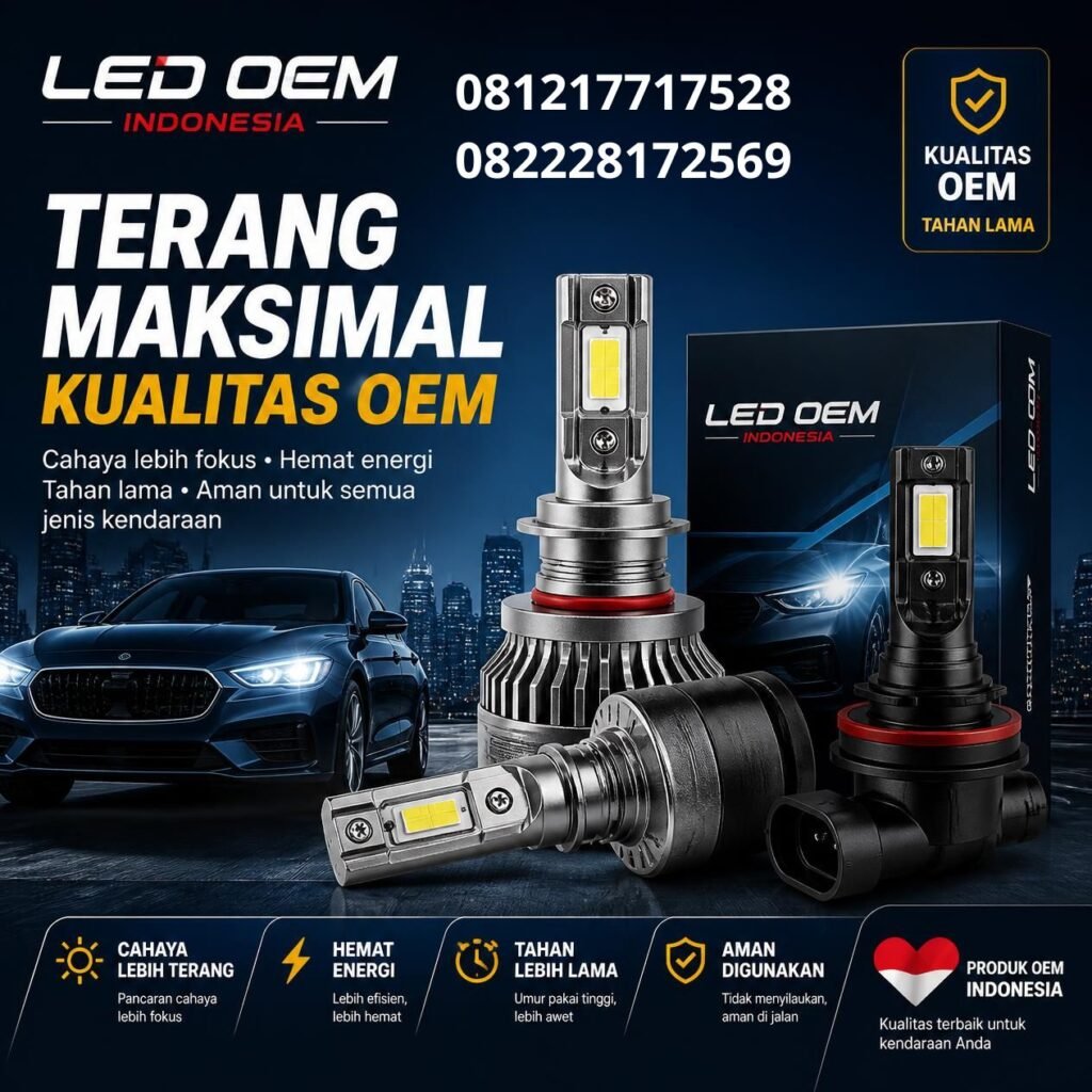 Supplier Lampu LED OEM Indonesia
