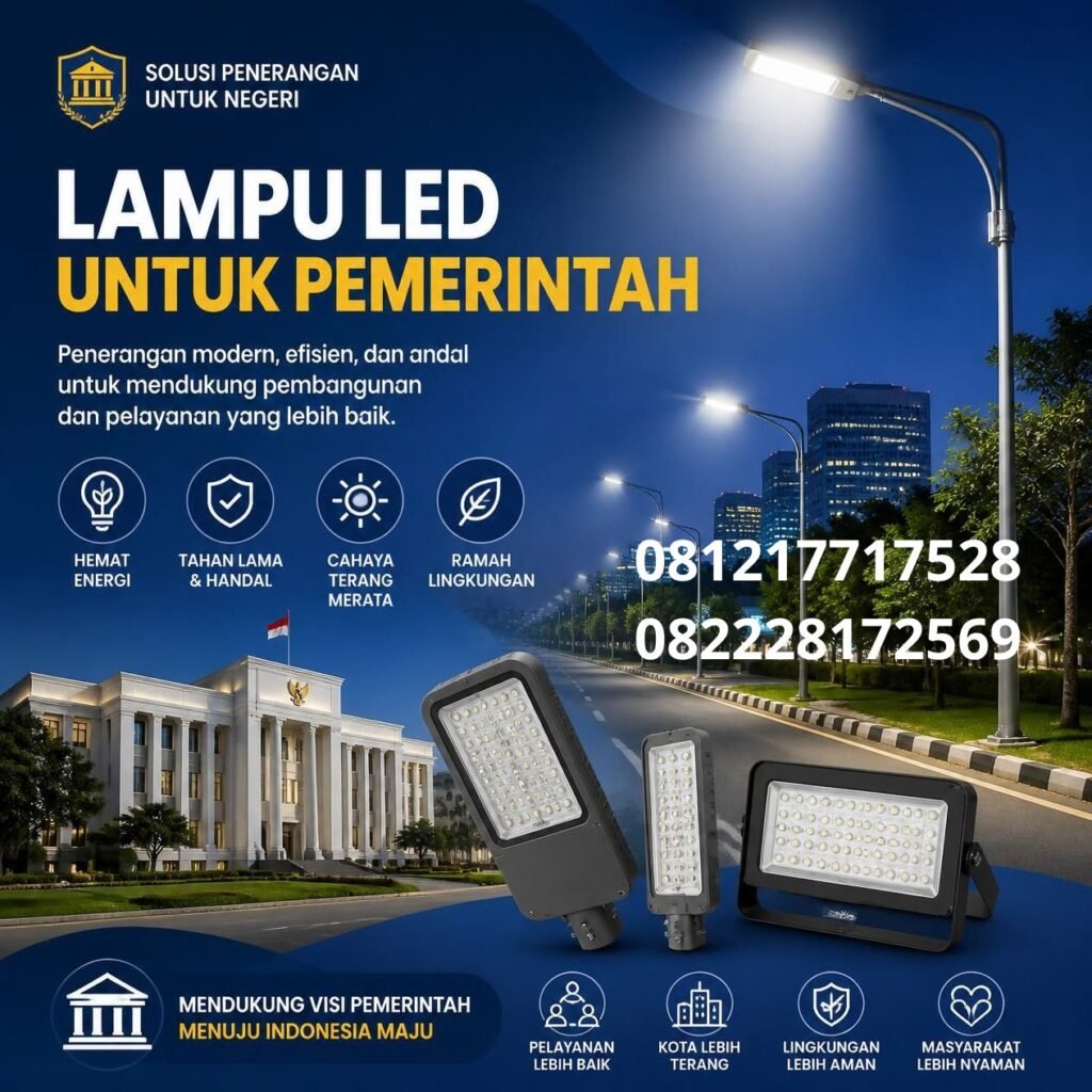 Supplier Lampu LED Pemerintah
