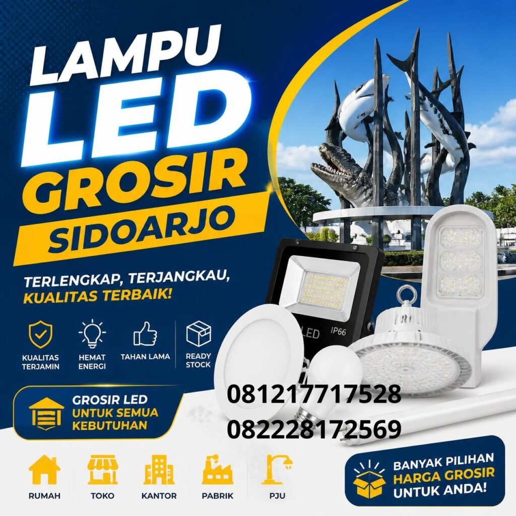 Supplier Lampu LED Sidoarjo 
