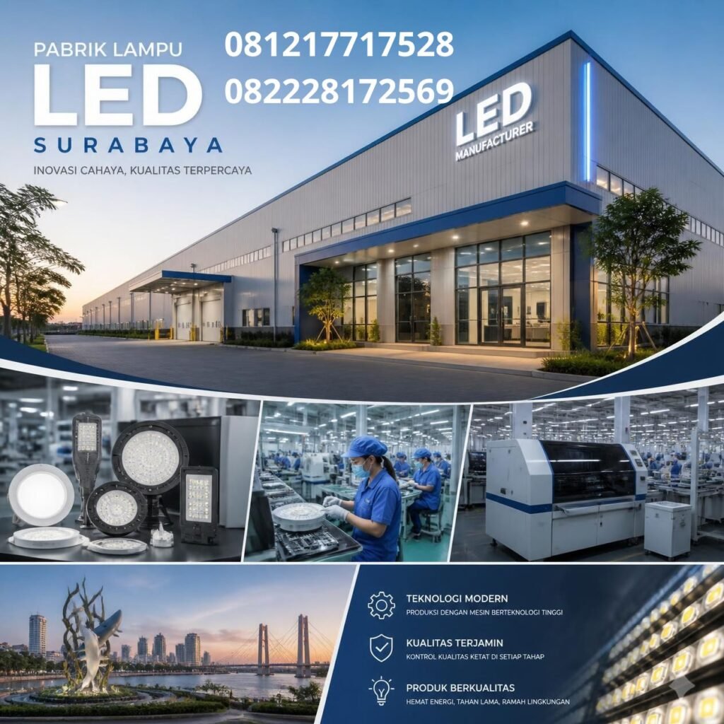 Supplier lampu LED Surabaya