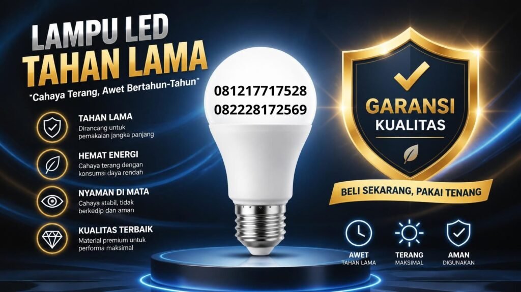 lampu LED tahan lama garansi