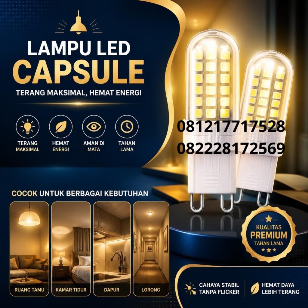 Harga Lampu LED Capsule