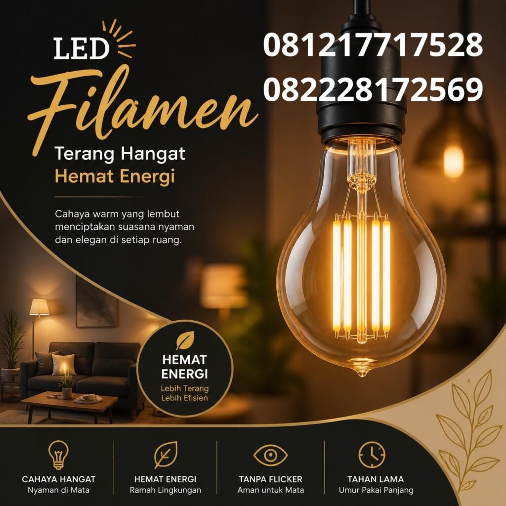 Harga Lampu LED Filamen