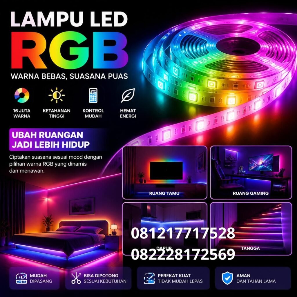 Harga Lampu LED RGB