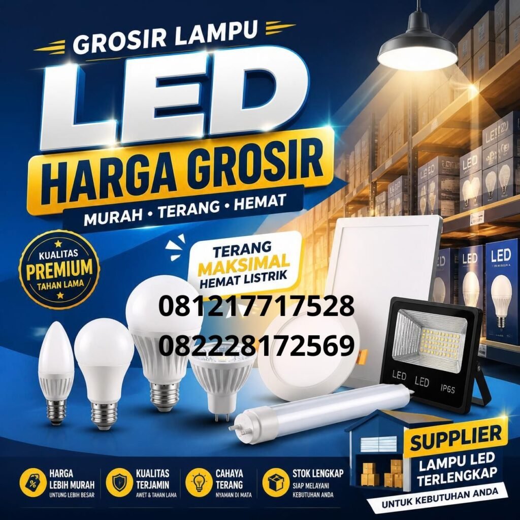 Harga lampu LED grosir murah