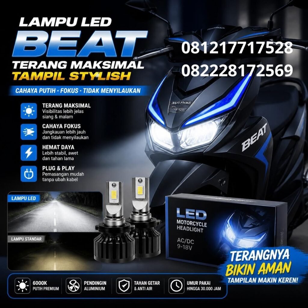 Harga lampu LED motor Beat