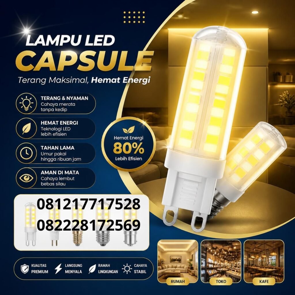 Jual Lampu LED Capsule