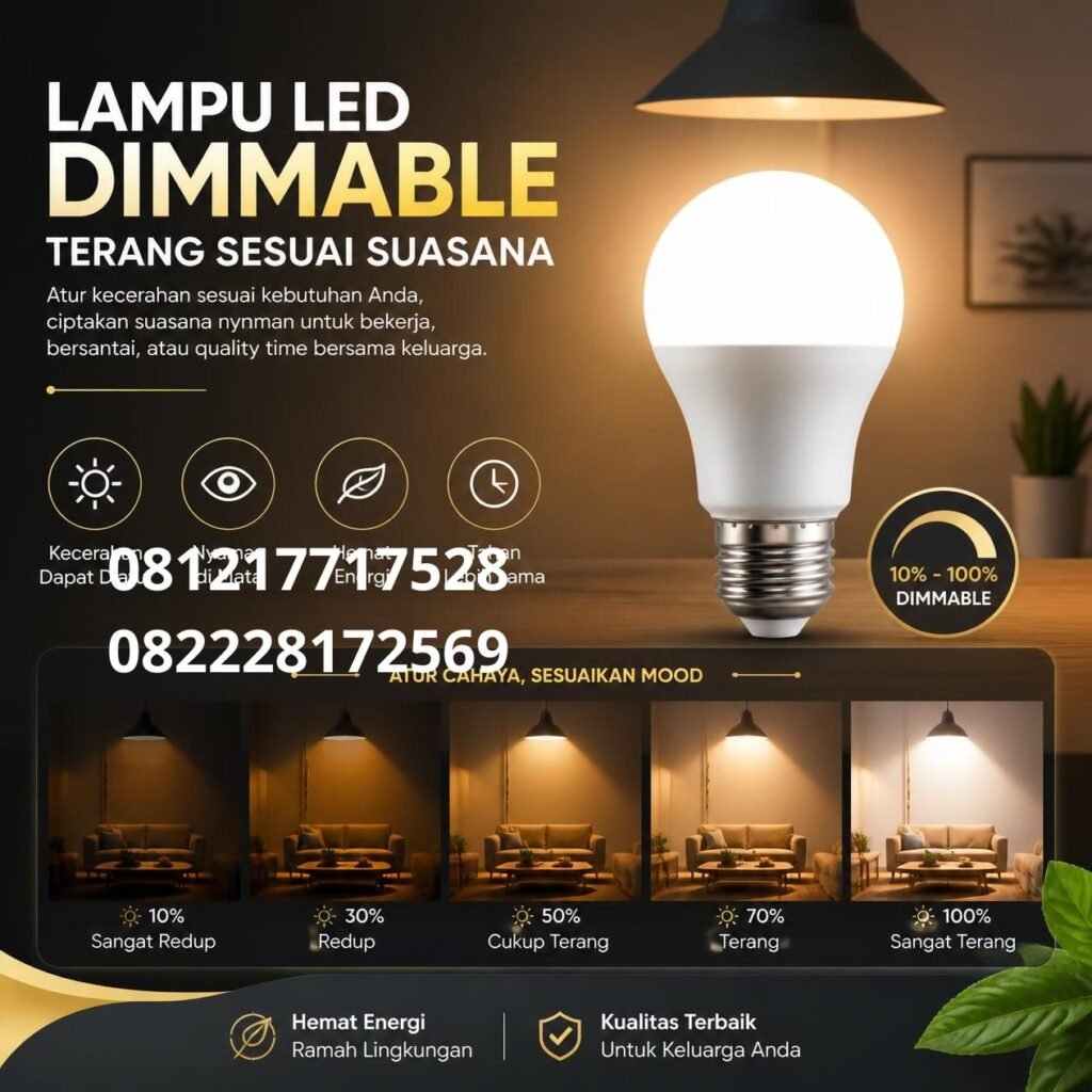 Jual Lampu LED Dimmable