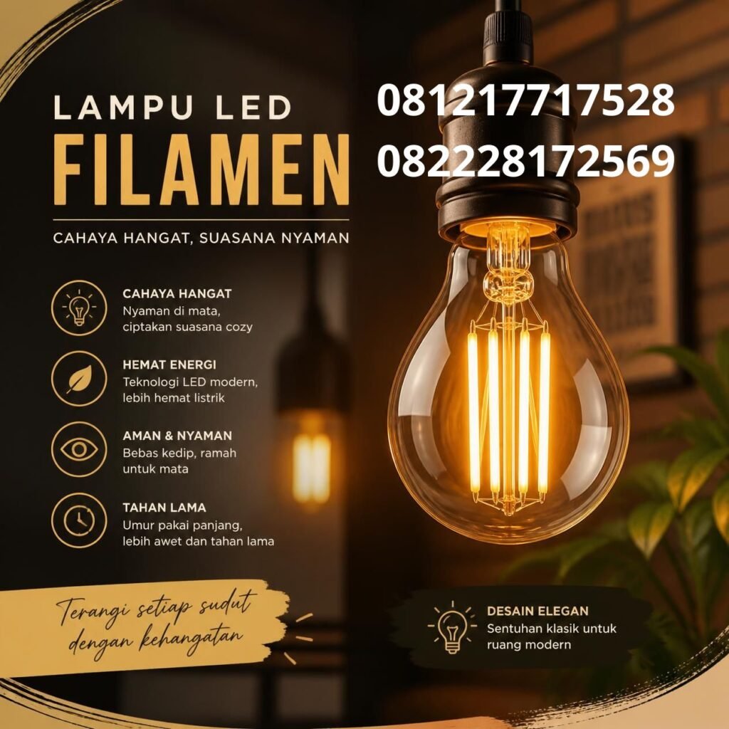 Jual Lampu LED Filamen