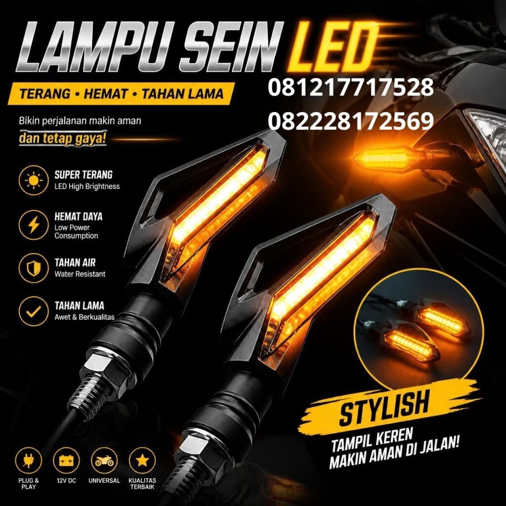 Jual lampu sein motor LED