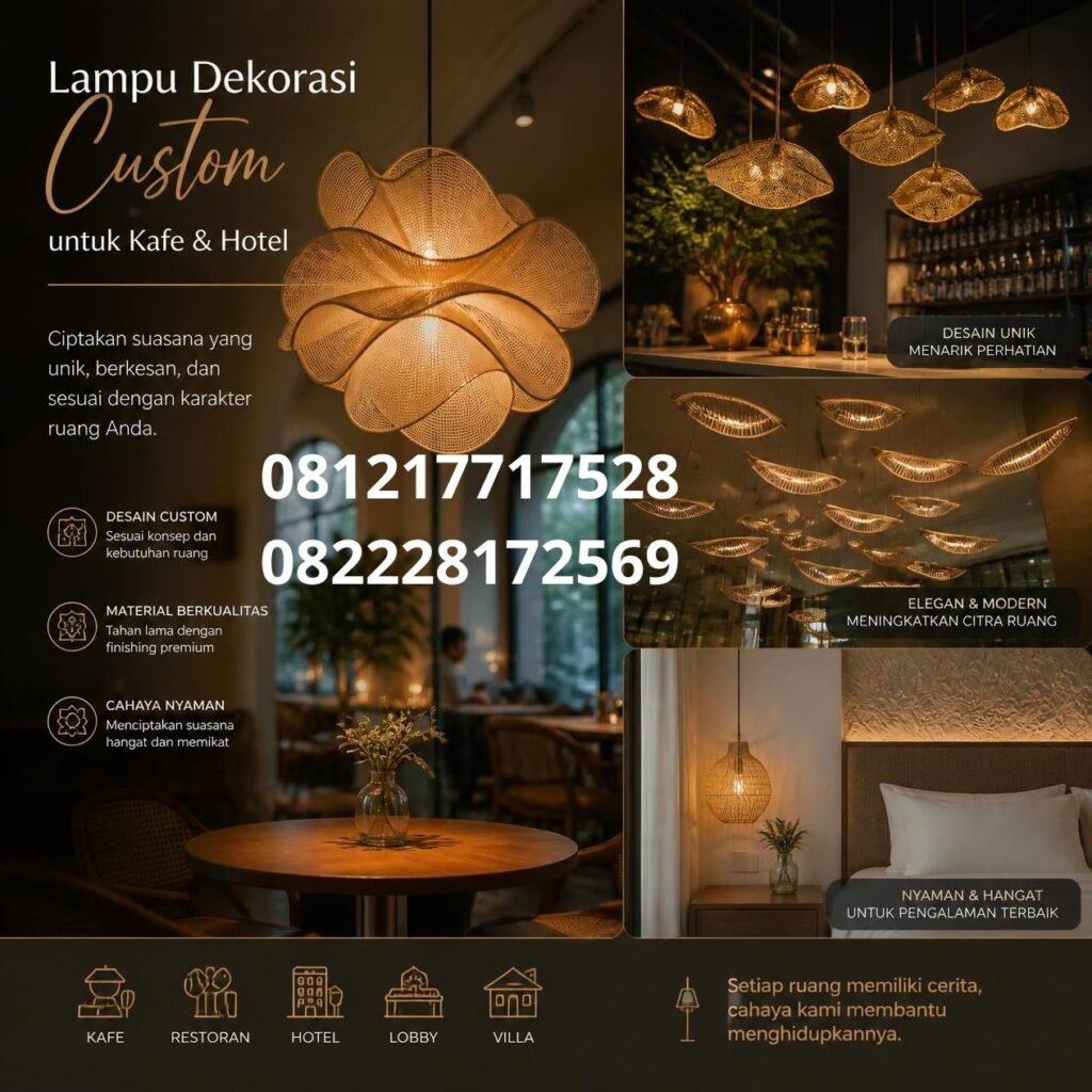 Lampu Custom Kafe