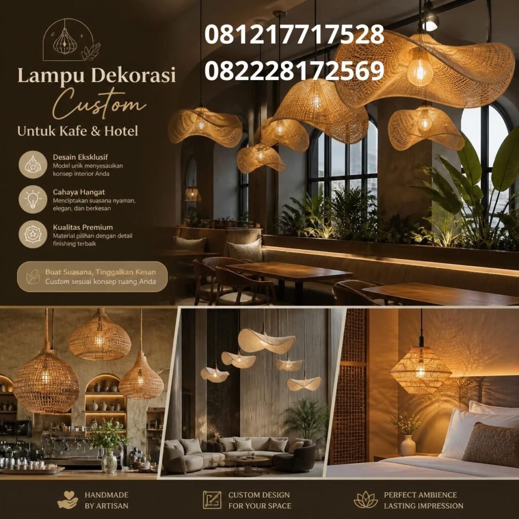 Lampu Dekoratif Hotel