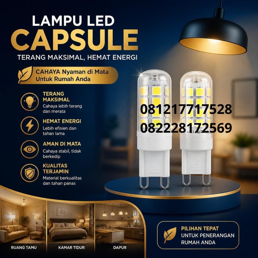 Lampu LED Capsule Hemat Energi