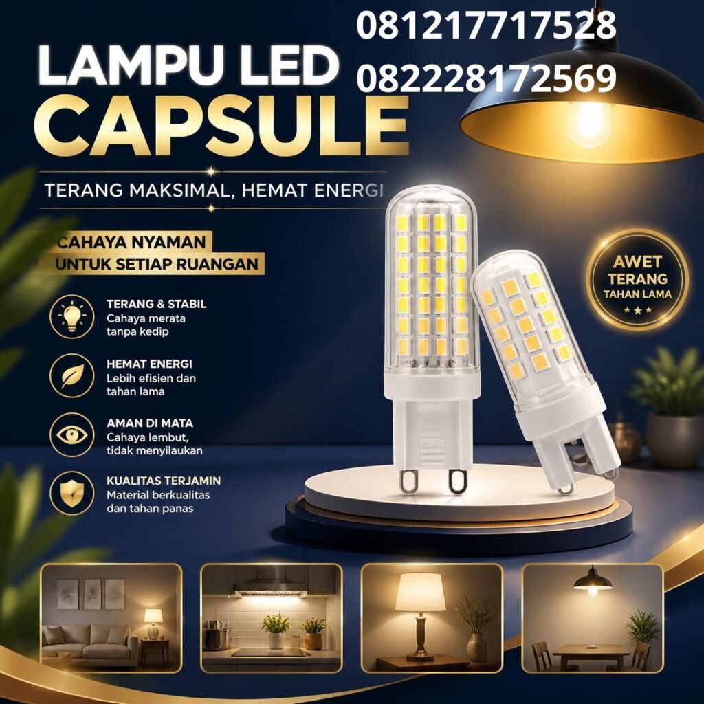 Lampu LED Capsule Mini