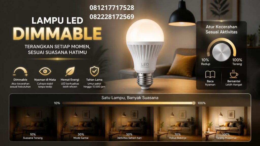 Lampu LED Dimmable