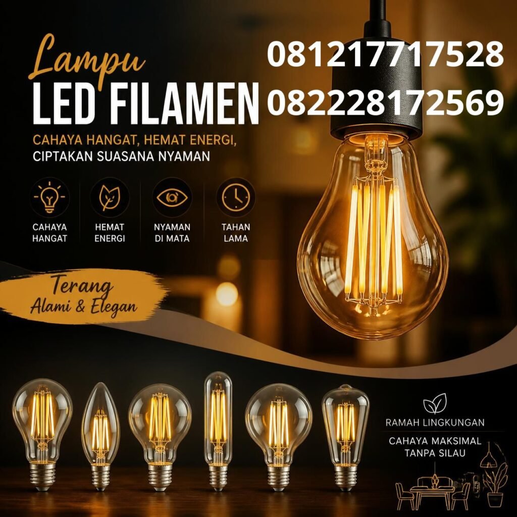 Lampu LED Filamen Edison
