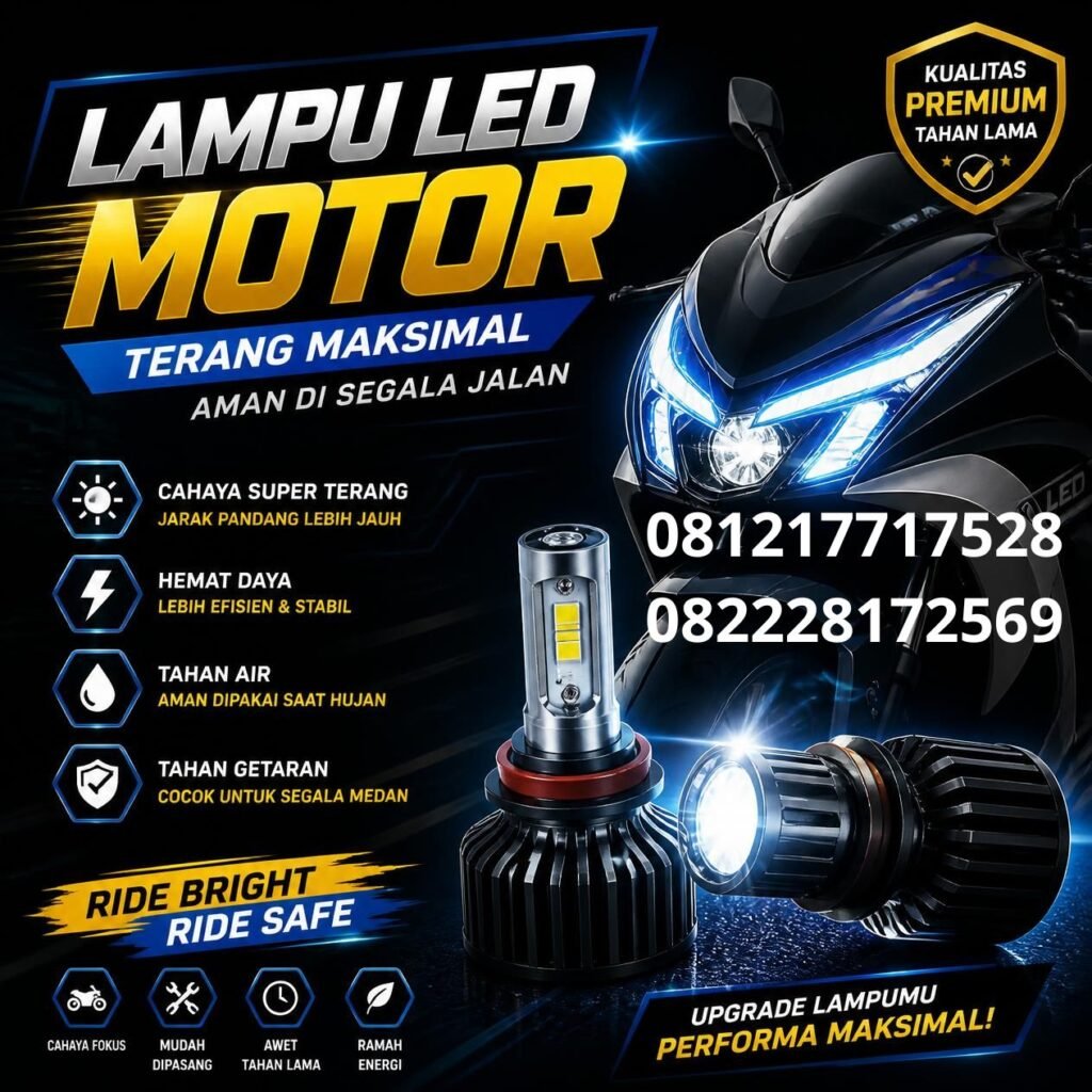 Lampu LED Motor Terbaik