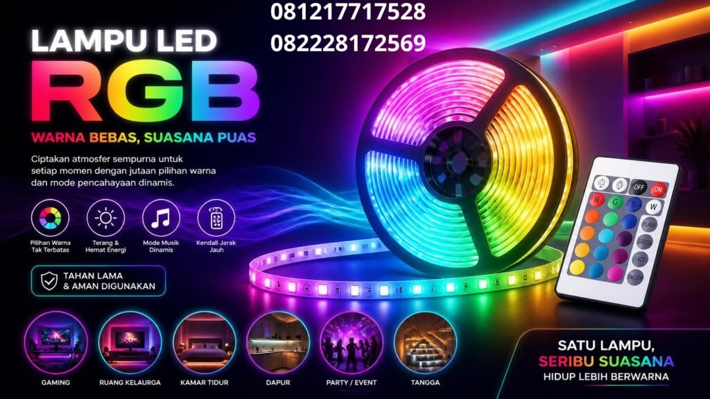 Lampu LED RGB