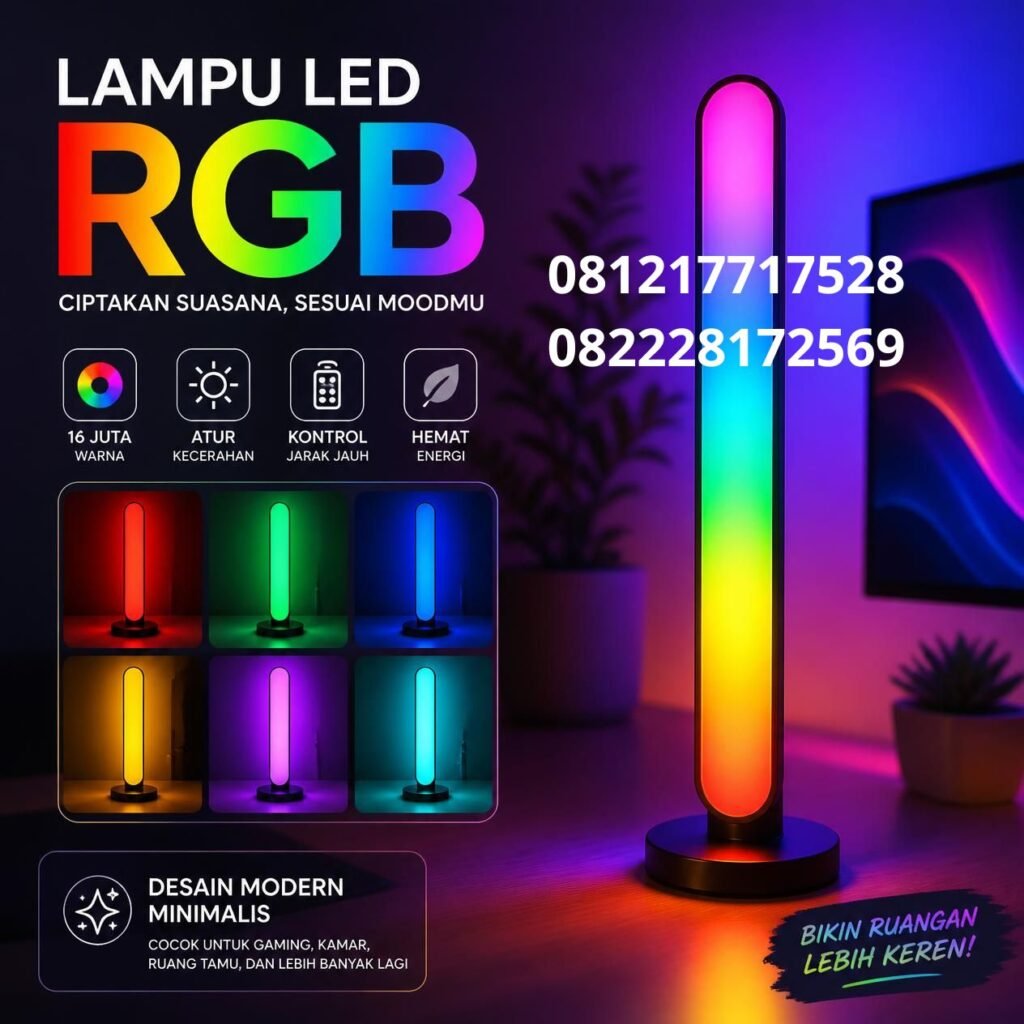 Lampu LED RGB untuk Kamar