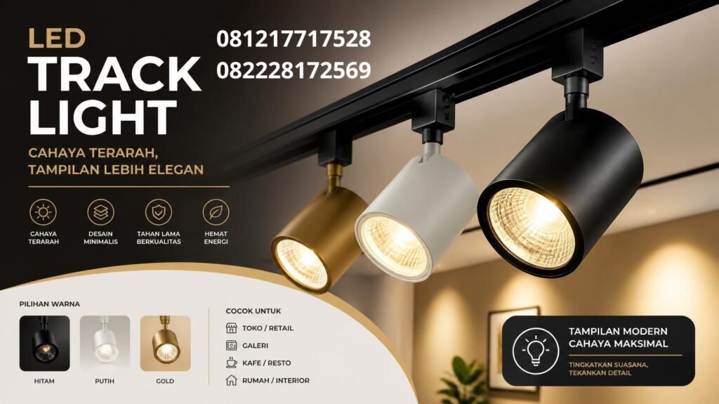 Lampu LED Track Light
