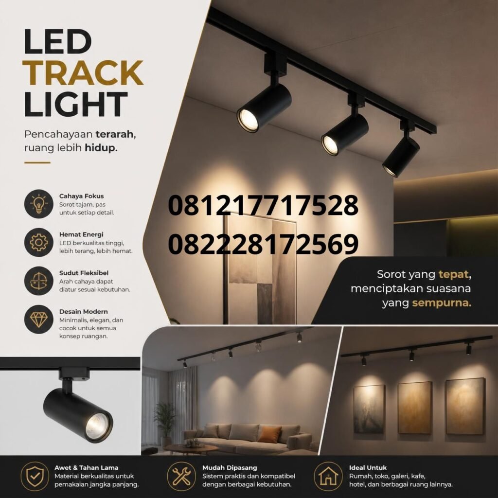Lampu LED Track Light Interior