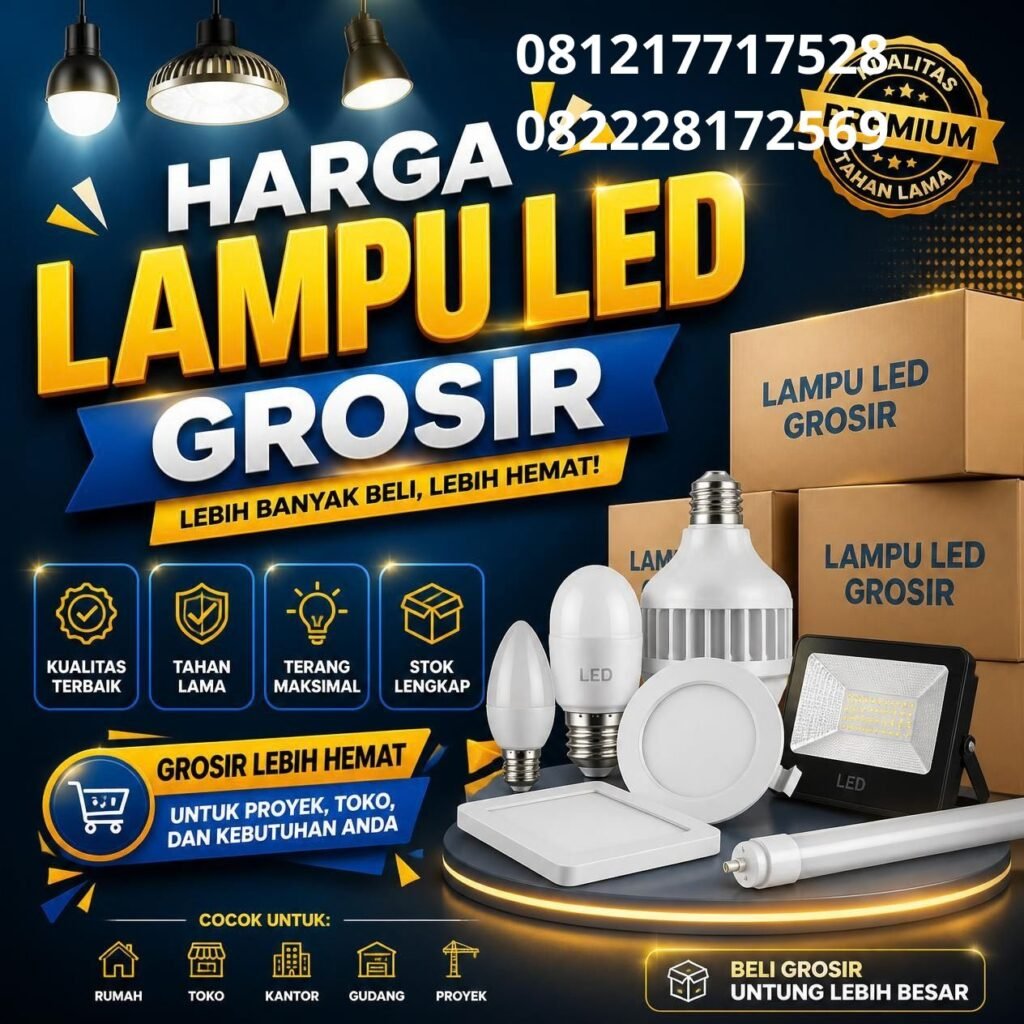 Lampu LED grosir Indonesia
