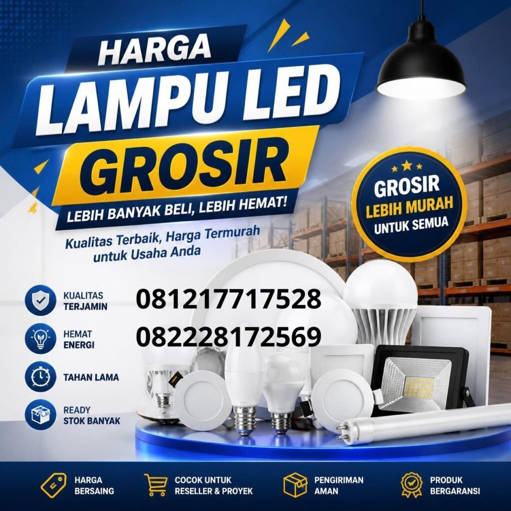 Lampu LED grosir untuk toko